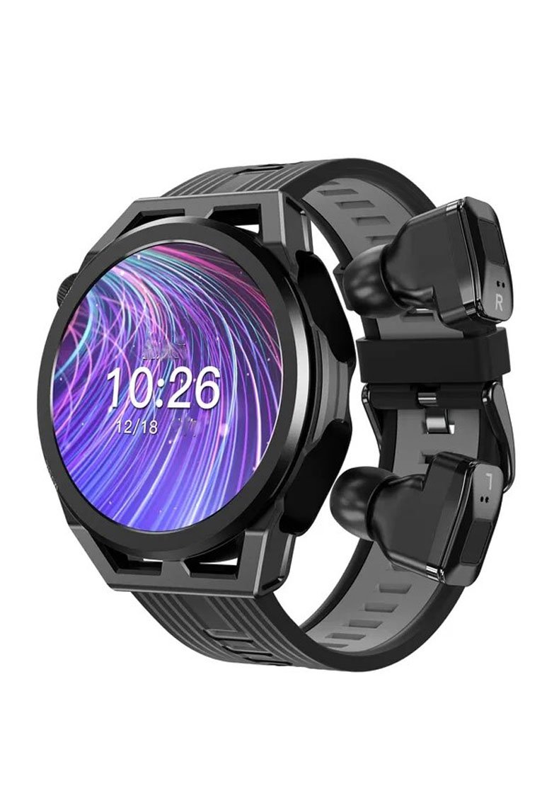 N18 TWS Bluetooth Smart Watch With Earbuds